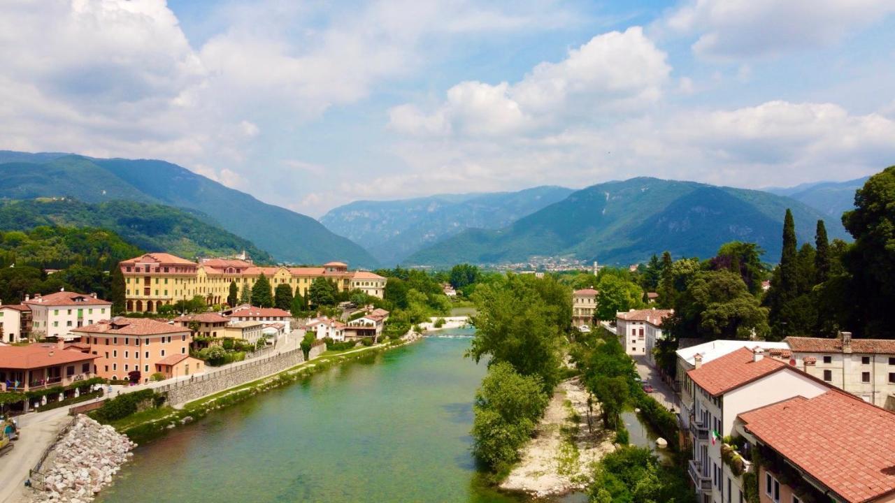 Palladio Bridge Penthouse Appartement Bassano del Grappa Buitenkant foto